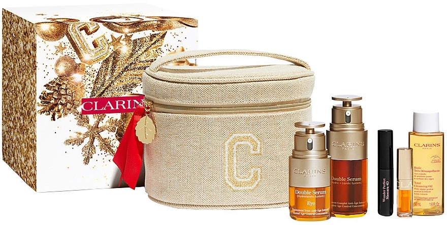 Набор, 6 продуктов - Clarins Double Serum Iconic Collection — фото N1