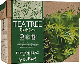 Парфумерія, косметика Набір "Vegan & Organic Tea Tree" - Phytorelax Laboratories (b/shower gel/250ml + b/lotion/250ml)