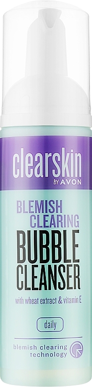 Очищувальна киснева пінка для обличчя "Для проблемної шкіри" - Avon ClearSkin