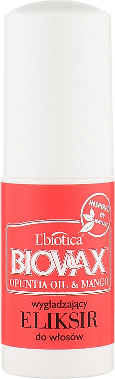 Еліксир для волосся "Манго" - L'biotica Biovax Opuntia Oil & Mango Elirsir — фото N1
