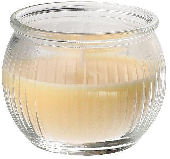 Ароматична свічка "Ванільна мрія" у склі - Bispol Vanilla Dream Scented Candle — фото N2