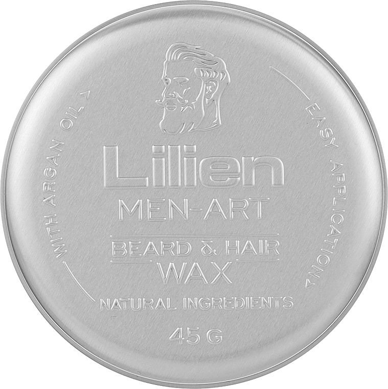 Віск для бороди та волосся - Lilien Men-Art White Beard & Hair Wax — фото N1