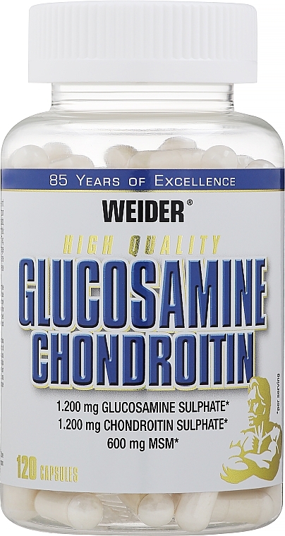 Вітаміни - Weider Glucosamin-Chondroitin Plus MSM — фото N1
