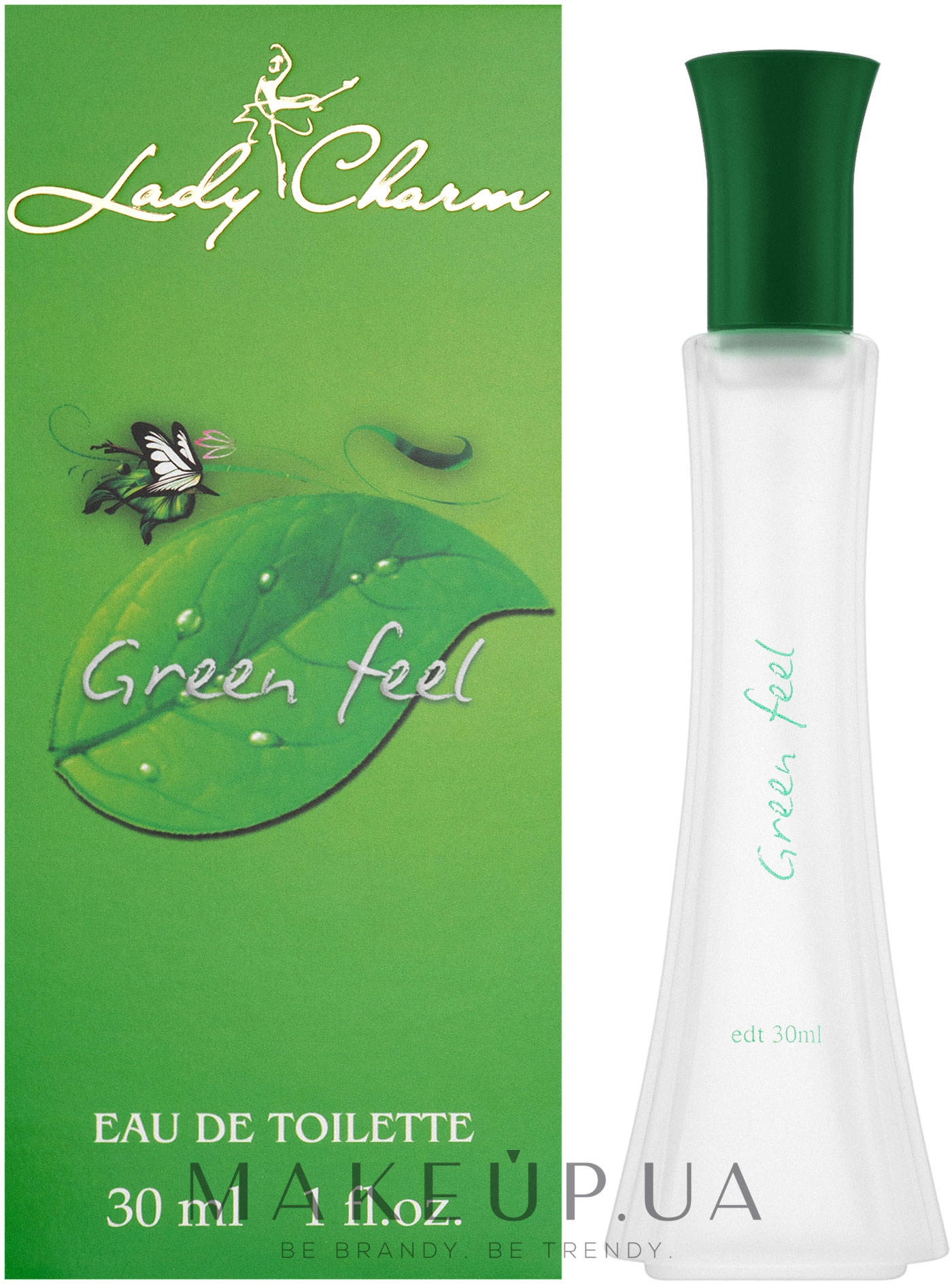 Aroma Parfume Lady Charm Green Feel - Туалетна вода — фото 30ml