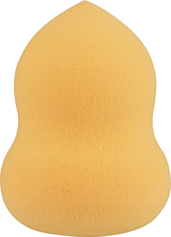 Спонж для макіяжу грушеподібний, нелатексний NL-B15, світло-помаранчевий - Cosmo Shop Latex Free — фото N1