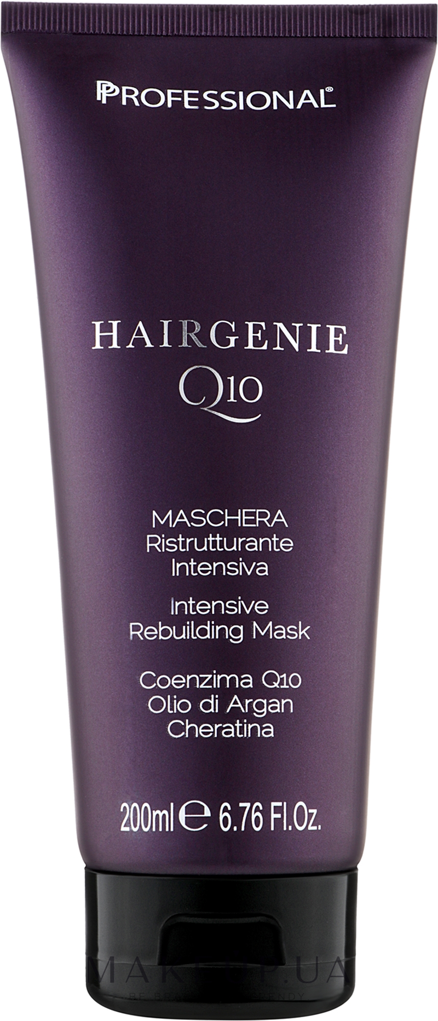 Маска для відновлення волосся - Professional Hairgenie Q10 Hair Mask — фото 200ml