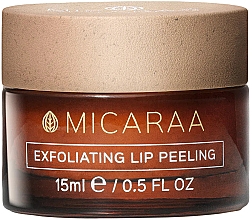 Парфумерія, косметика Скраб для губ - Micaraa Exfoliating Lip Peeling