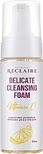 Парфумерія, косметика Делікатна пінка для вмивання з вітаміном C - Reclaire Delicate Cleansing Foam