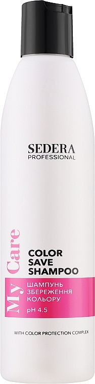 Шампунь сохранение цвета - Sedera Professional My Care Color Save Shampoo — фото N1