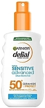 Парфумерія, косметика Солнцезахисний спрей - Garnier Delial Sensitive Advanced Protector Spray SPF50+ Ceramide Protect