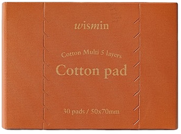 Косметичні бавовняні подушечки - Wismin Cotton Multi 5 Layers Cotton Pad — фото N1