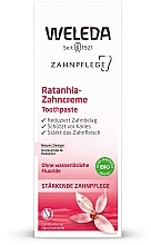 Зубна паста - Weleda Rathania-Zahncreme — фото N1