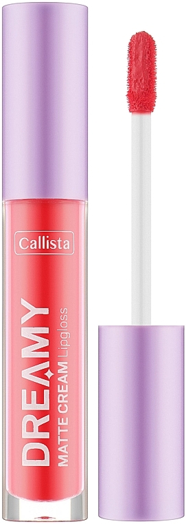 Жидкая помада для губ - Callista Dreamy Matte Cream Lipgloss 