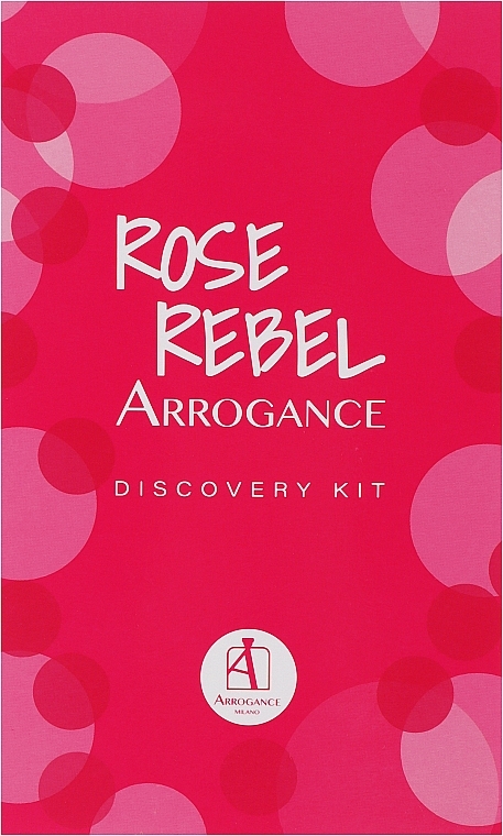 Arrogance Rose Rebel - Набір (sh/gel/200ml + b/lot/200ml)