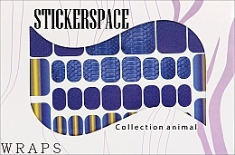 Парфумерія, косметика Дизайнерські наклейки для педикюру "Sinister pedi" - StickersSpace
