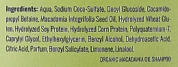 Шампунь з олією макадамії та кератином - GlySkinCare Macadamia Oil Shampoo — фото N2