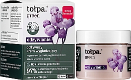 Живильний крем для обличчя "Інжир і чорна смородина" - Tolpa Green Nourishing Smoothing Cream — фото N2