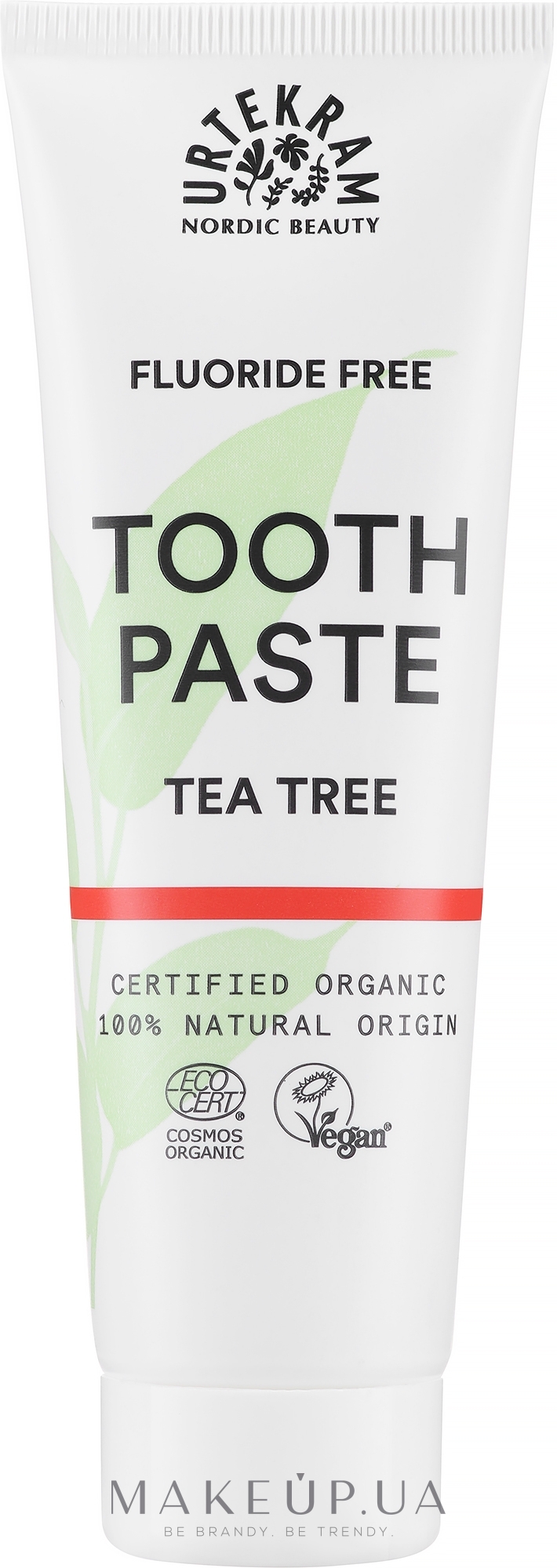 Зубная паста "Чайное дерево" - Urtekram Toothpaste Tea Tree — фото 75ml