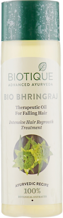 Олія від випадіння волосся - Biotique Bio Bhringraj Fresh Growth Therapeutic Oil