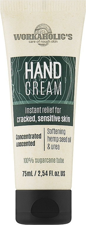 Крем для рук с маслом конопли и мочевиной - Workaholic's Hand Cream — фото N1