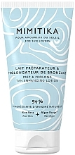 Парфумерія, косметика Лосьйон для продовження засмаги - Mimitika Prep & Prolong Tan Enhancing Lotion