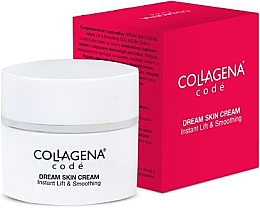 Крем для обличчя з миттєвим ліфтинг-ефектом - Collagena Code Dream Skin Cream Instant Lift&Smoothing — фото N1