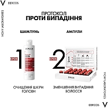 УЦЕНКА Тонизирующий шампунь для борьбы с выпадением волос - Vichy Dercos Energy+ Stimulating Shampoo * — фото N9