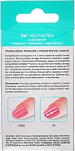 Верхнє покриття для нігтів - Eveline Cosmetics Nail Salon Multi Action 3in1 — фото N3