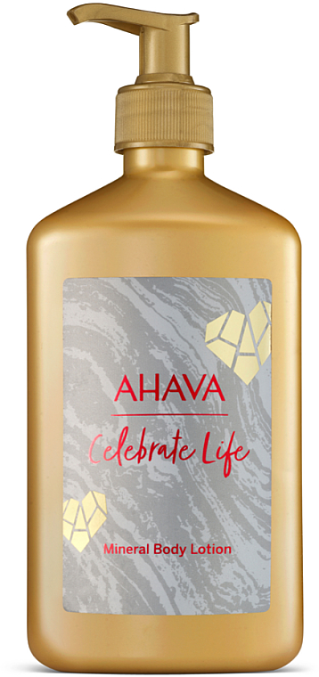 Мінеральний лосьйон для тіла - Ahava Deadsea Water Celebrate Life Mineral Body Lotion — фото N1