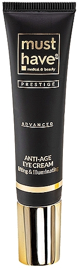 Освітлювальний ліфтинг-крем для очей - MustHave Prestige Advanced Anti-age Eye Cream — фото N1