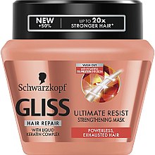 Парфумерія, косметика Маска для волосся - Schwarzkopf Gliss Kur Ultimate Resist