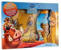 Духи, Парфюмерия, косметика УЦЕНКА Набор - Admiranda Lion King (sh/gel/250ml + sponge) *