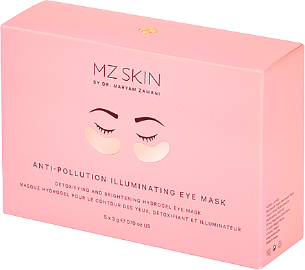 Осветляющая маска для кожи вокруг глаз - MZ Skin Anti Pollution Illuminating Eye Mask — фото N1
