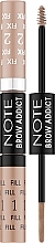 Note Brow Addict Tint & Shaping Gel - Note Brow Addict Tint & Shaping Gel — фото N1
