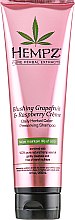 Шампунь "Грейпфрут і малина" для збереження кольору та блиску фарбованого волосся - Hempz Blushing Grapefruit & Raspberry Creme Shampoo — фото N1