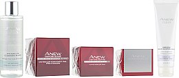 Духи, Парфюмерия, косметика Набор "Обновление" - Avon Anew (face/water/50ml + day/cr/50ml + night/cr/50ml + eye/cr/15ml + scrub/mask/150ml)