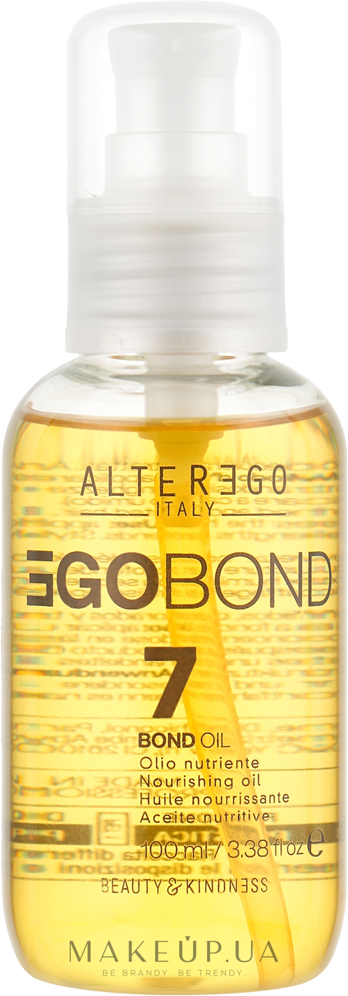 Масло для поврежденных волос - Alter Ego Italy Egobond 7 Bond Oil — фото 100ml