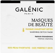 Розігрівальна детокс-маска для обличчя - Galenic Masques de Beaute Warming Detox Mask — фото N2