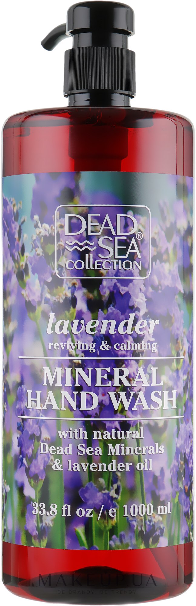 Жидкое мыло с минералами Мертвого моря и маслом лаванды - Dead Sea Collection Lavender Hand Wash with Natural Dead Sea Minerals — фото 1000ml