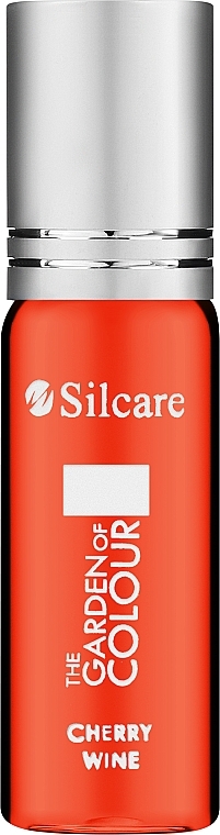 Масло для ногтей и кутикулы - Silcare The Garden of Colour Cuticle Oil Roll On Cherry Wine — фото N1