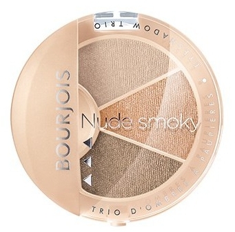 Тіні для повік - Bourjois Trio Nude Smoky