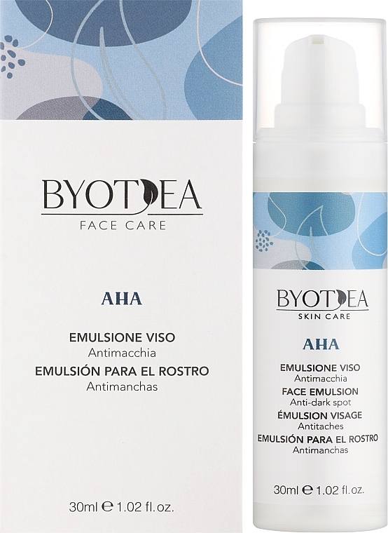 Емульсія проти пігментних плям - Byothea AHA Anti-Dark Spot Face Emulsion — фото N2