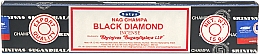 Духи, Парфюмерия, косметика Благовония "Чёрный алмаз" - Satya Black Diamond Incense
