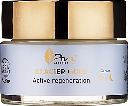 Восстанавливающий крем для лица - AVA Laboratorium Glacier Gold Regeneration Face Cream — фото N2