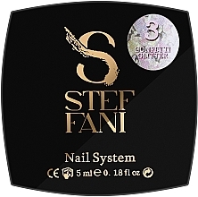 Глітер гель для нігтів - Steffani Confetti Glitter Gel — фото N1
