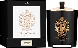 Tiziana Terenzi Black Fire Black Glass - Парфюмированная свеча с крышкой — фото N2