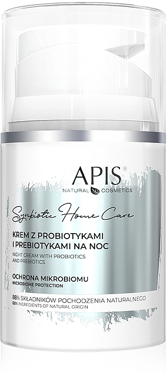 Нічний крем з пробіотиками й пребіотиками - Apis Professiona Synbiotic Home Care Night Cream With Probiotics and Prebiotics — фото N1