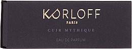 Korloff Paris Cuir Mythique - Парфумована вода (пробник) — фото N2