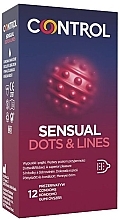 Презервативы - Control Sensual Dots & Lines — фото N2