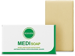 Антибактеріальне мило для тіла і рук - Ecocera Medi Atibacterial Soap — фото N1